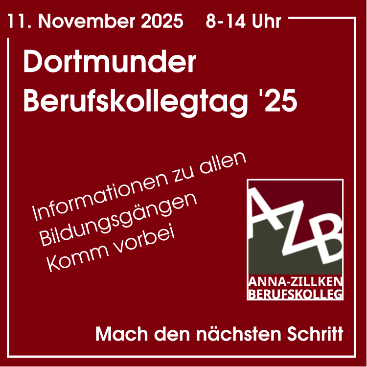 Berufskollegtag 11.11.25 8-14 Uhr